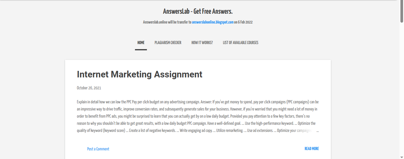 Answerslab